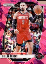 2024-25 Panini Prizm #213 Dillon Brooks Prizms Pink Ice