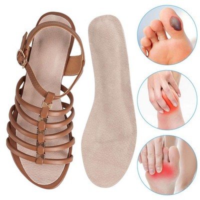 1 Pair Inserts Pads For Shoes High Heels Sandals Slippers Gel Insoles Anti-Slip