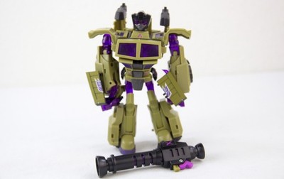Transformers Animated Deluxe Class Swindle 2008 Incomplete