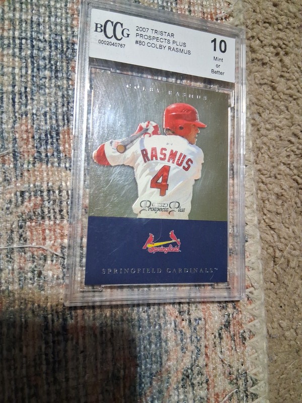 2007 TRISTAR Prospects Plus - Colby Rasmus #80