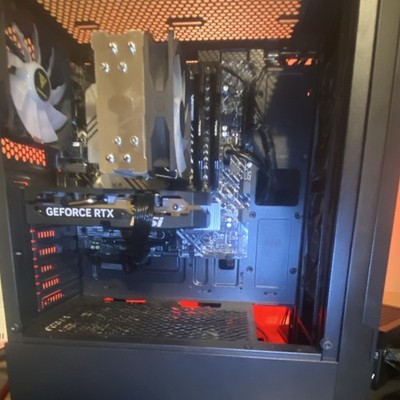 MSI Game pc GeForce 5060 RTX GPU, Built-in Wi-Fi, Black, 1 Tb, 32gb ram, core i7