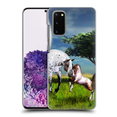 OFFICIAL SIMONE GATTERWE HORSES HARD BACK CASE FOR SAMSUNG PHONES 1
