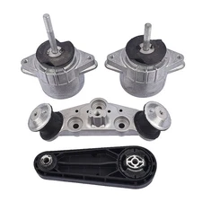 Set of 4PCS Engine Mount Kit for Porsche Panamera 4.8L V8 2010-2016
