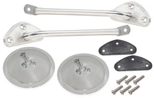 1967 1968 1969 1970 1971 1972 CHEVY GMC TRUCK EXTERIOR MIRROR KIT 5" SMOOTH HEAD