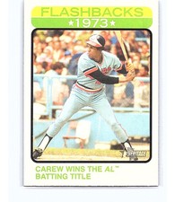 2022 Topps Heritage Baseball Flashbacks Rod Carew #BF-15