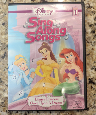 Disney Princess Sing Along Songs: Once Upon Dream (DVD, 2004) Bilingual