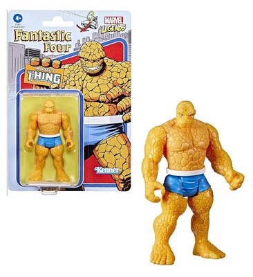 Marvel Legends Retro Line THE THING 3,75'' Actionfiguren Hasbro Kenner Toys