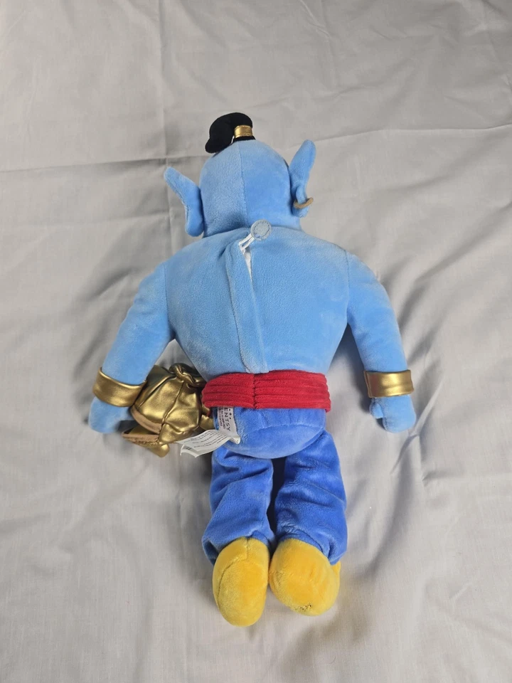 Disney Scentsy Genie Plush Aladdin Stuffed Toy Blue 2021 Scent Buddy Doll 16" - Image 2 of 4