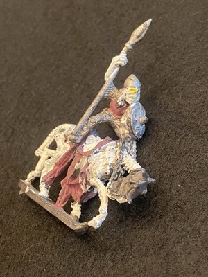 Citadel SKELETON HORSEMAN Metal Miniature Dungeons Dragons Ral Partha Spearman