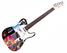 Aerosmith Signed Autographed Custom 1/1 Graphics Album Cd Photo Guitar
