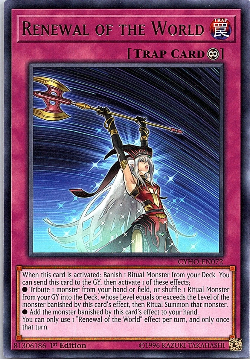 Renewal of the World CYHO-EN072 Cybernetic Horizon for sale | eBay