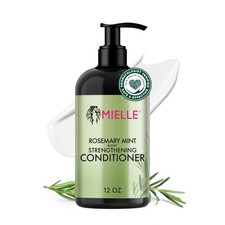 Mielle Organics Rosemary Mint Biotin Strengthening Conditioner, 12 oz Detangling