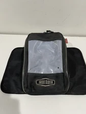 BikeTek Waterproof Magnetic Motorcycle Tank Bag Converts Black