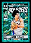 2024 Donruss Optic - Jared McCain #23 Rookie NET MARVELS GREEN INTL Prizms /25