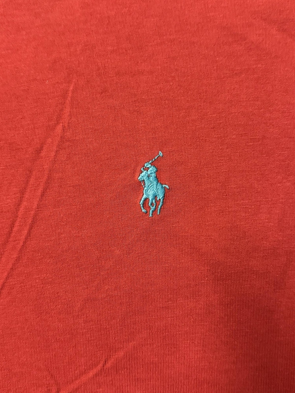 Ralph Lauren Short Sleeve Crew Neck Polo Shirt Small Red image 2