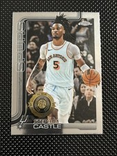 Topps Chrome - Rookie All-Star Stephon Castle #228 San Antonio Spurs