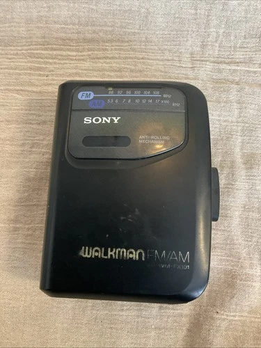 Sony Walkman WM-FX101  Walkman Only-  No headphones -Tested -Read Description!!