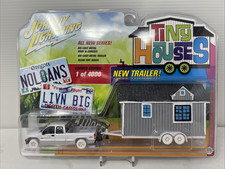 Johnny WHITE Lightning Tiny Houses '02 Chevy Silverado 1500 w/Tiny House Trailer