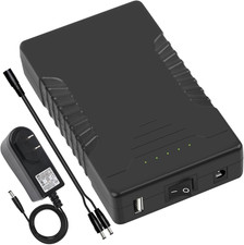 Talentcell Rechargeable 12V 6000Mah/5V 12000Mah DC Output Lithium Ion Battery Pa