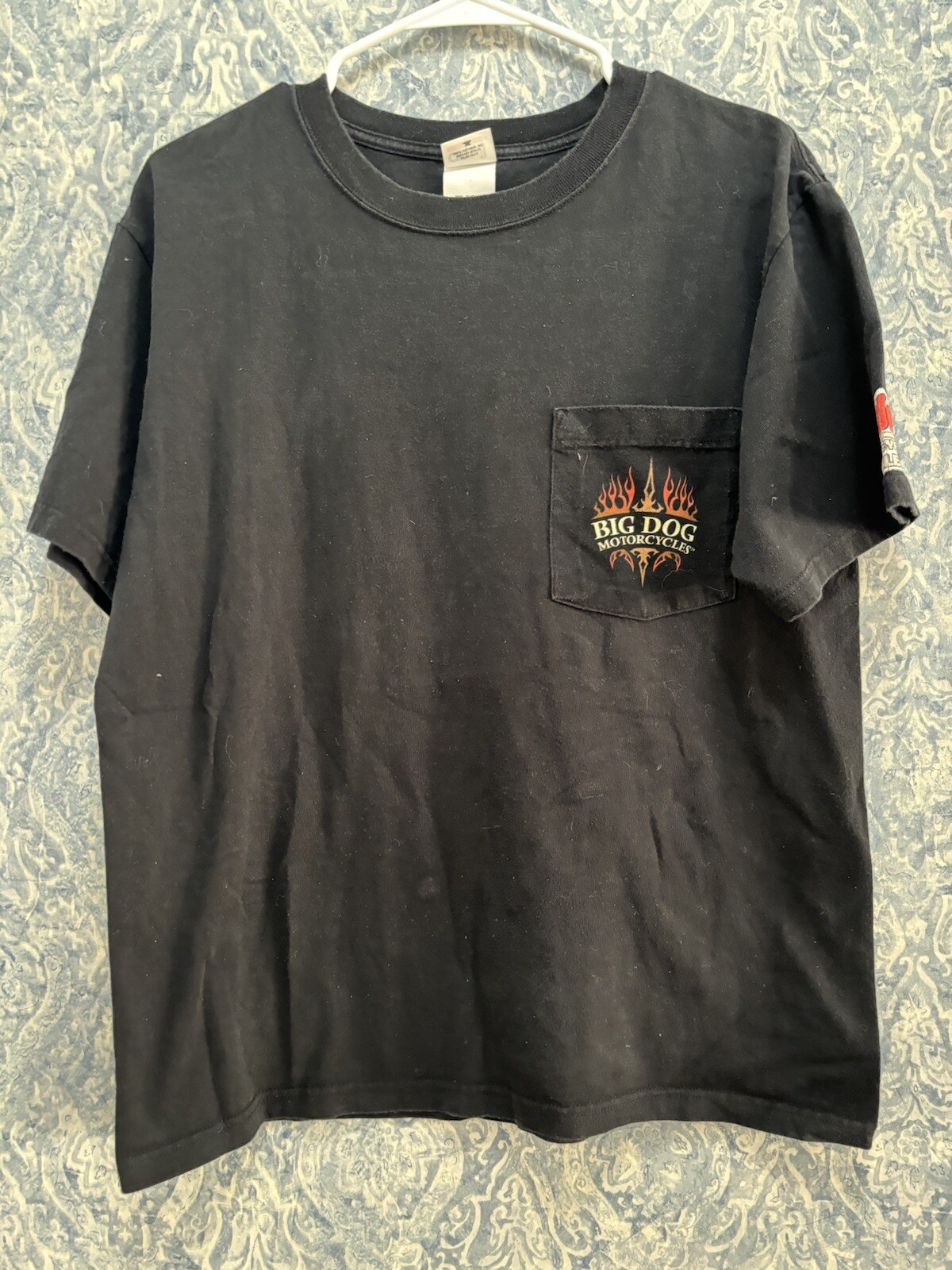 Men’s Anvil Medium Big Dog Motorcycle Shirt eBay