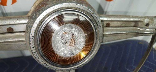 1952 DESOTO STEERING WHEEL W/HORN RING/BUTTON 1065513 - Picture 5 of 12