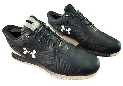 Under Armour HOVR Tour SL Herren Golfschuhe Gore-Tex schwarz weiß Größe 8 sehr guter Zustand