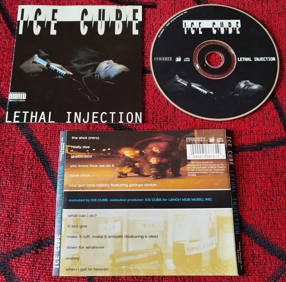 ICE CUBE ** Lethal Injection ** 1993 USA CD | eBay