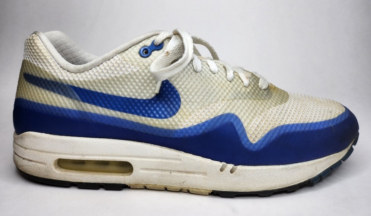 Nike Air Max 1 Hyperfuse 543435-140 Varsity Blue White Gray Men's