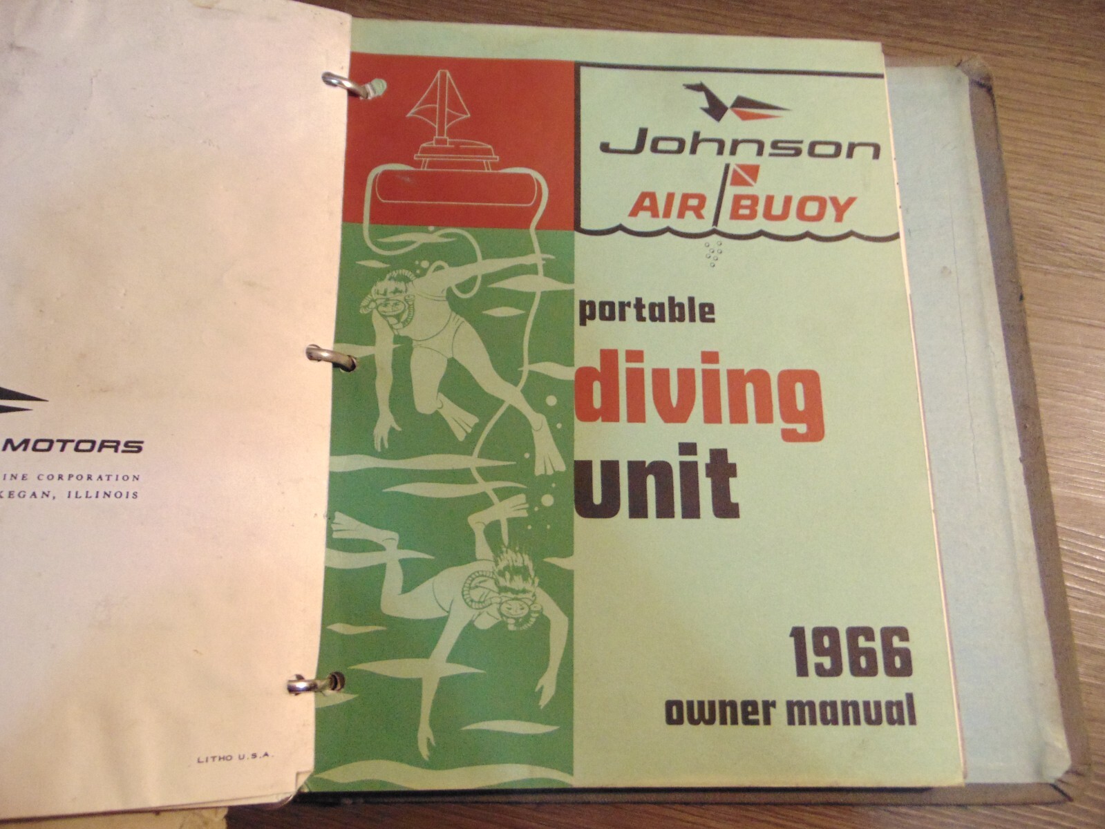 Rare 1966-1967 OMC Johnson SeaHorse Manuals Pricing Parts Tools Life Buoy Boats