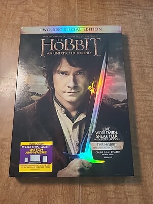 The Hobbit: An Unexpected Journey Two-Disk Special Edition (DVD, 2012)