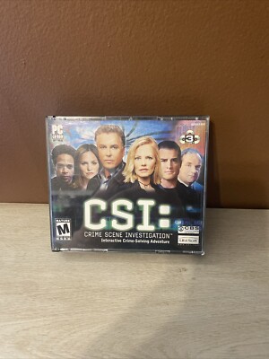 3 Disk PC CSI : Crime Scene Investigation UbiSoft Original Series ...