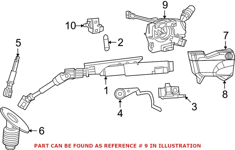 Interruptor multifunción Mopar original OEM para Dodge Town & Country Ram 2500 3500 Foto 2 de 2