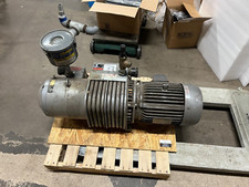 Becker B1120099 Oil-Less Vacuum Pump with 10HP 3 Phase induction Motor Used