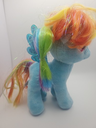 My Little Pony Friendship is Magic Ty Sparkle Rainbow Dash 7in Tall Plush - Picture 3 of 10