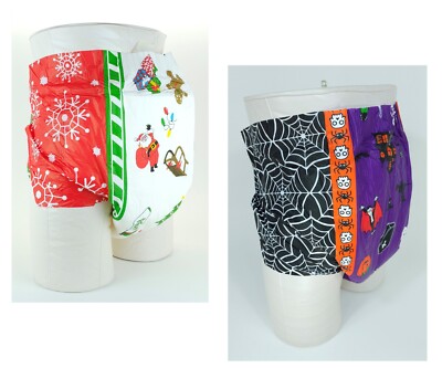 SUMMER SALE! - Christmas & Halloween Diapers Medium 28