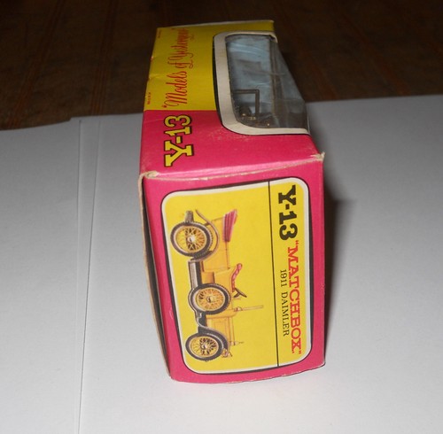 Vintage NIB MATCHBOX "Models of Yesteryear" Y-13 1911 DAIMLER 1/45 - Picture 8 of 10