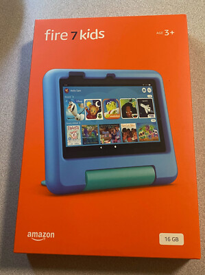 Amazon Fire 7 Kids 16GB Blue 12th Generation Brand New B0C8C2NZMQ 840268944889