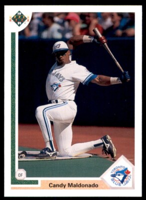 1991 Upper Deck Final Edition #28F Candy Maldonado