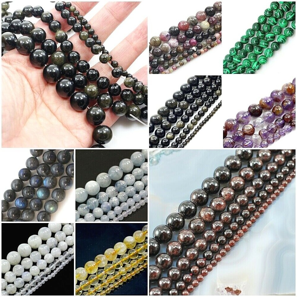 African Turquoise, Jasper, Dyed, Smooth Round Beads In Sizes 4mm, 6mm, 8mm & 10mm. Priced Per Strand - Foto 12