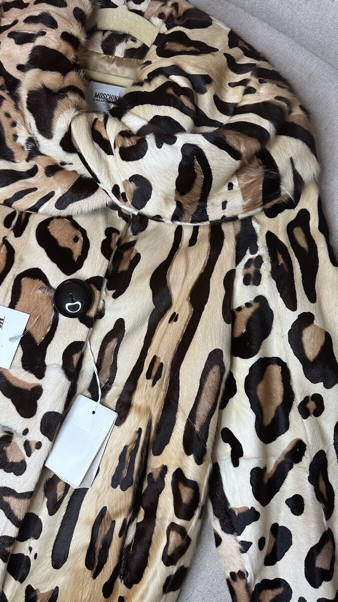 Vintage MOSCHINO Cheap & Chic NWT Jacket - Rare Animal Print Vintage MOSCHINO Cheap & Chic NWT Jacket - Rare Animal Print