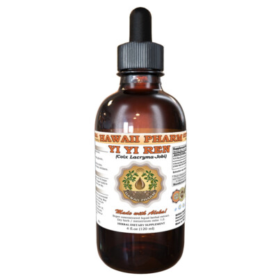 Yi Yi Ren, Coix (Coix Lacryma-Jobi) Tincture. Hawaii Pharm.
