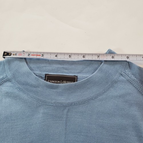 Johnston And Murphy Mens 100% Silk Long Sleeve - Picture 6 of 11