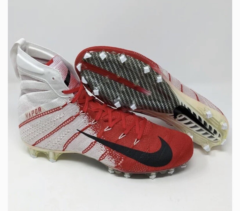 Vapor Untouchable 3 Elite Flyknit Football White/Red Men display picture 1