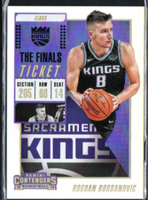 2018-19 Panini Contenders The Finals Ticket SP/99 Bogdan Bogdanovic #27