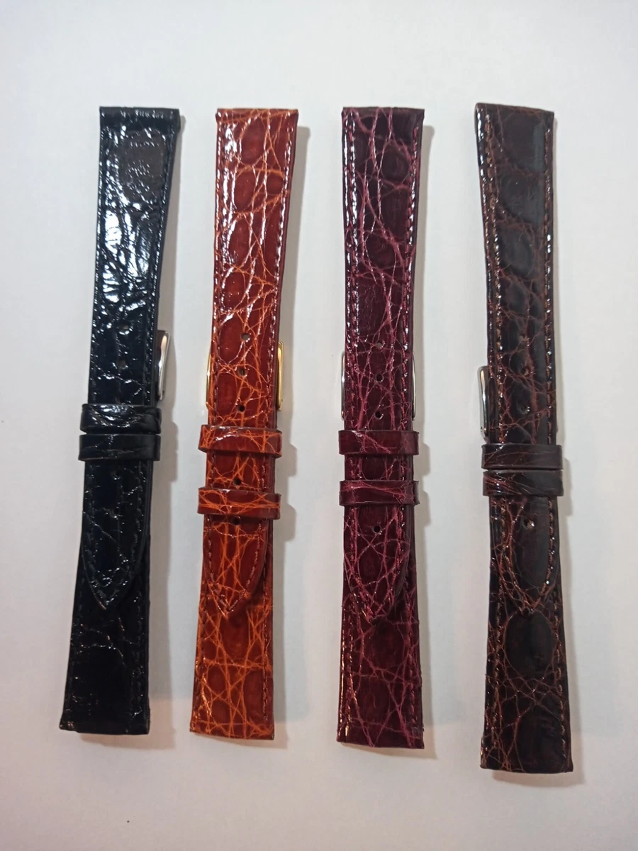 Cinturino Nuovo Patek Philippe Alligatore Opaco 20/14 122,5-64 Imb. 4 A 2mm