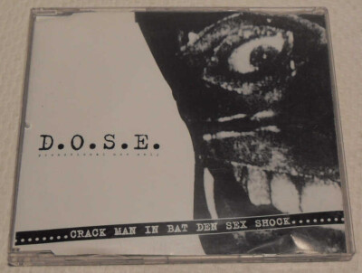 D.O.S.E. Crack Man In Bat Den Sex Shock 1998 MERCJ502 Promo CD Single