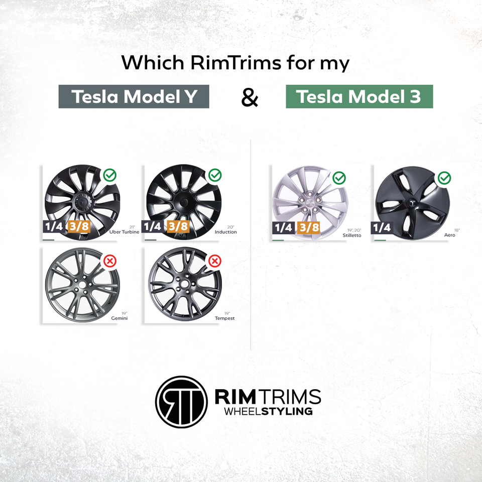 RT Rim Protectors 1/4 + 3/8 Inch Wide Rim Protectors | Curb Rash ...