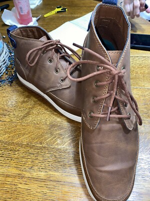 G.H. Bass Atwater 713288-BRTN Mens Brown Mid Top Lace Up Chukkas Boots SIZE 13 G.H. Bass Atwater Wx B 713288-BRTN Mens Brown Mid Top Lace  main image 3