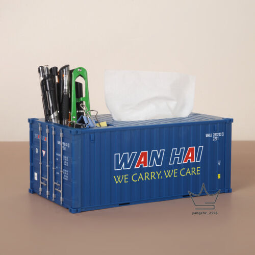 1:28 Industrial Shipping Container Tissue Box ABS Napkin Paper Container Kitchen - Picture 22 of 38