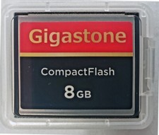 Gigastone CF 8 GB 8GB Compact Flash Memory Card for Canon EOS XT XTi 30D 40D 50D